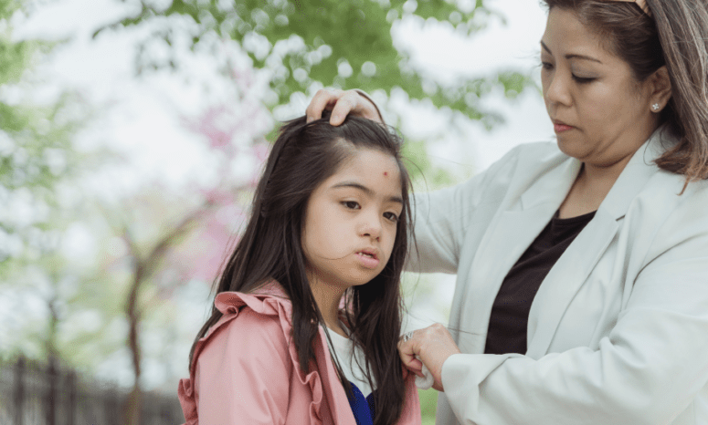 Speech therapy assessment child and teacher